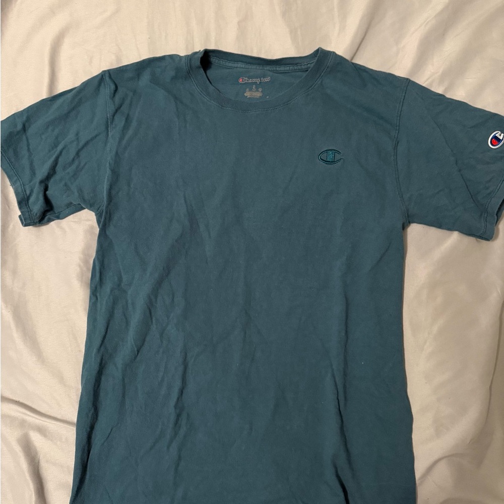Champion Blue Short Sleeve Tees